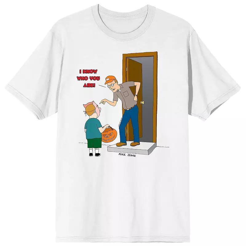 Men's King of The Hill Graphic Tee, Size: Large, White Product Image