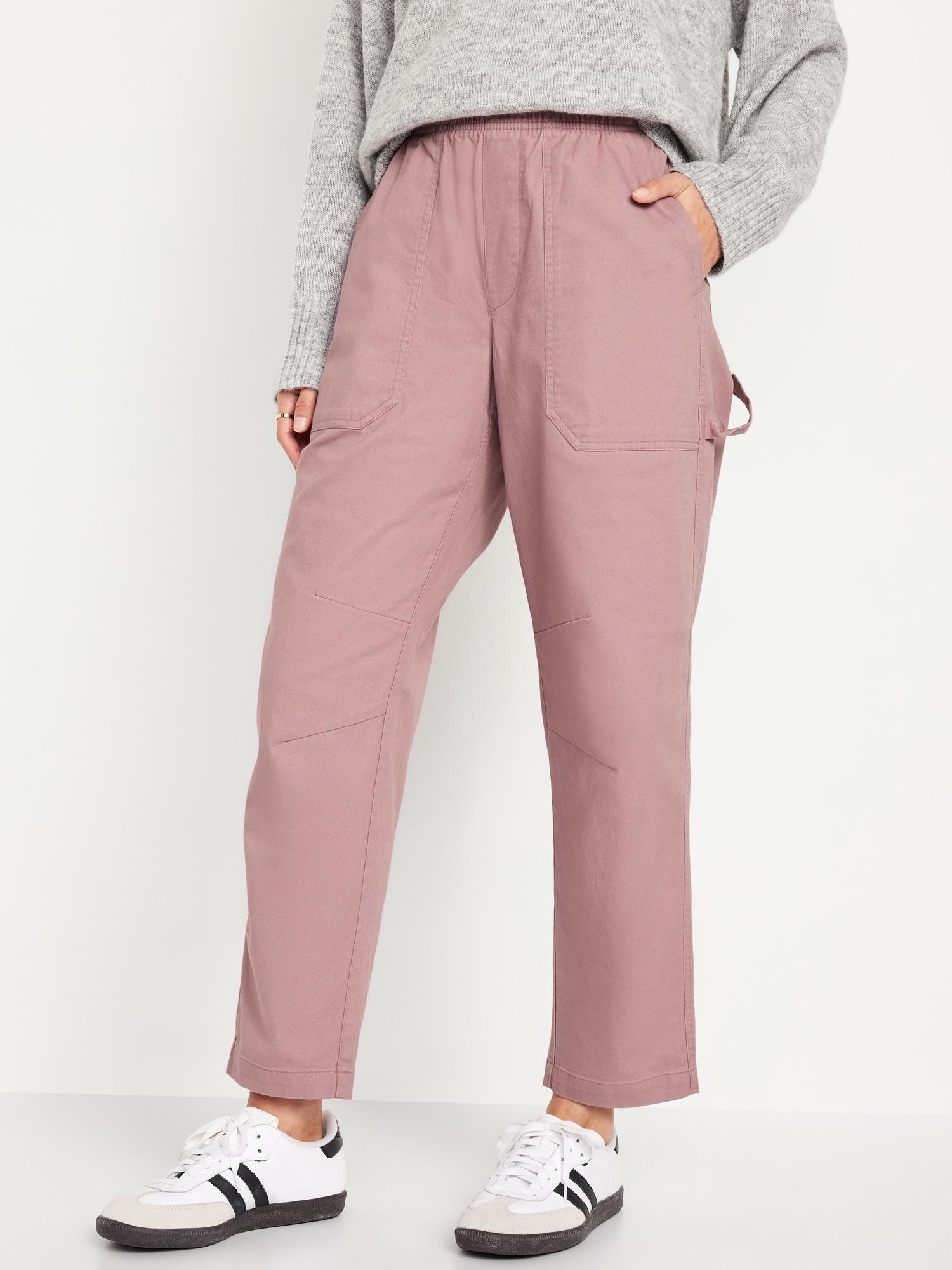 High-Waisted Pulla Utility Pants Product Image