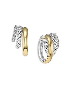 Womens DY Mercer Multi Hoop Earrings In Sterling Silver Product Image