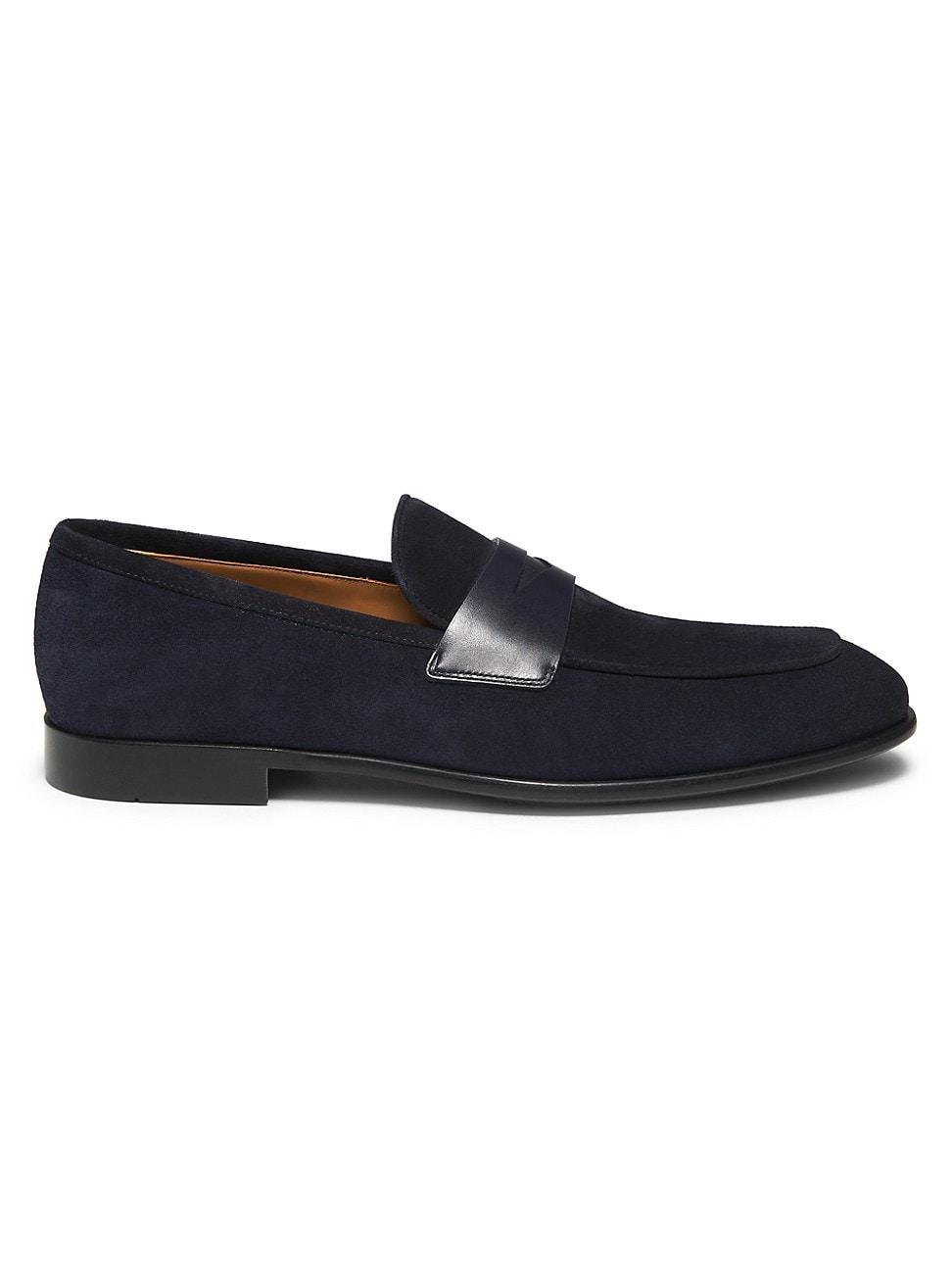 Mens Suede Loafers Product Image