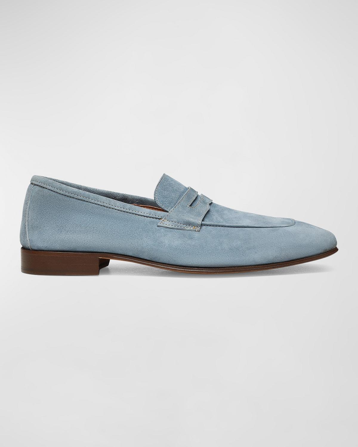 Mens Jayce Suede Penny Loafers Product Image