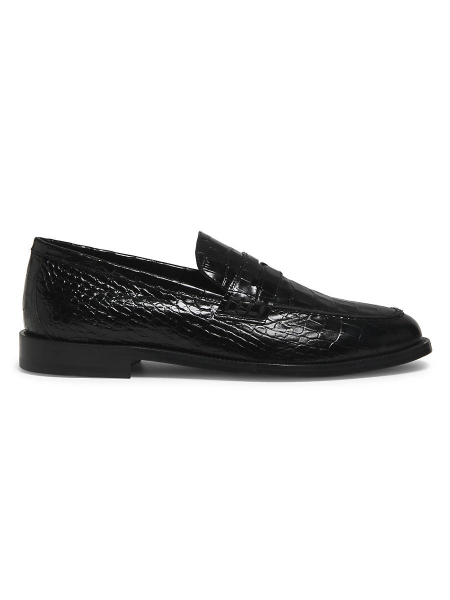 Men's Leather Penny Loafers Product Image