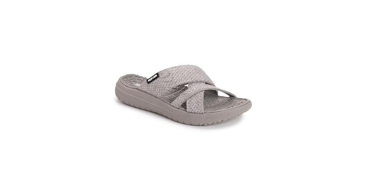 Muk Luks Womens Sassy Cross-Over Slide Sandal Product Image