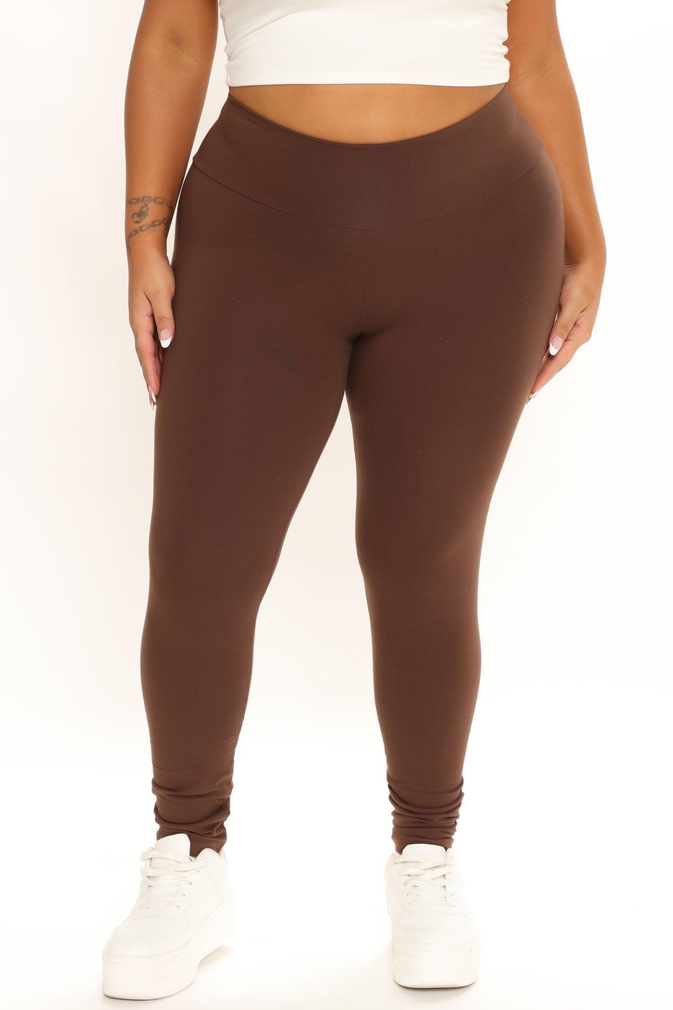 Running Around High Rise Legging - Chocolate Product Image