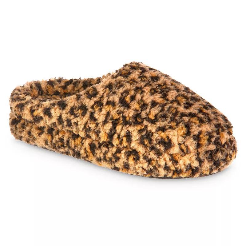 isotoner Berber Fiona ECO Comfort Womens Memory Foam Hoodback Slippers Product Image