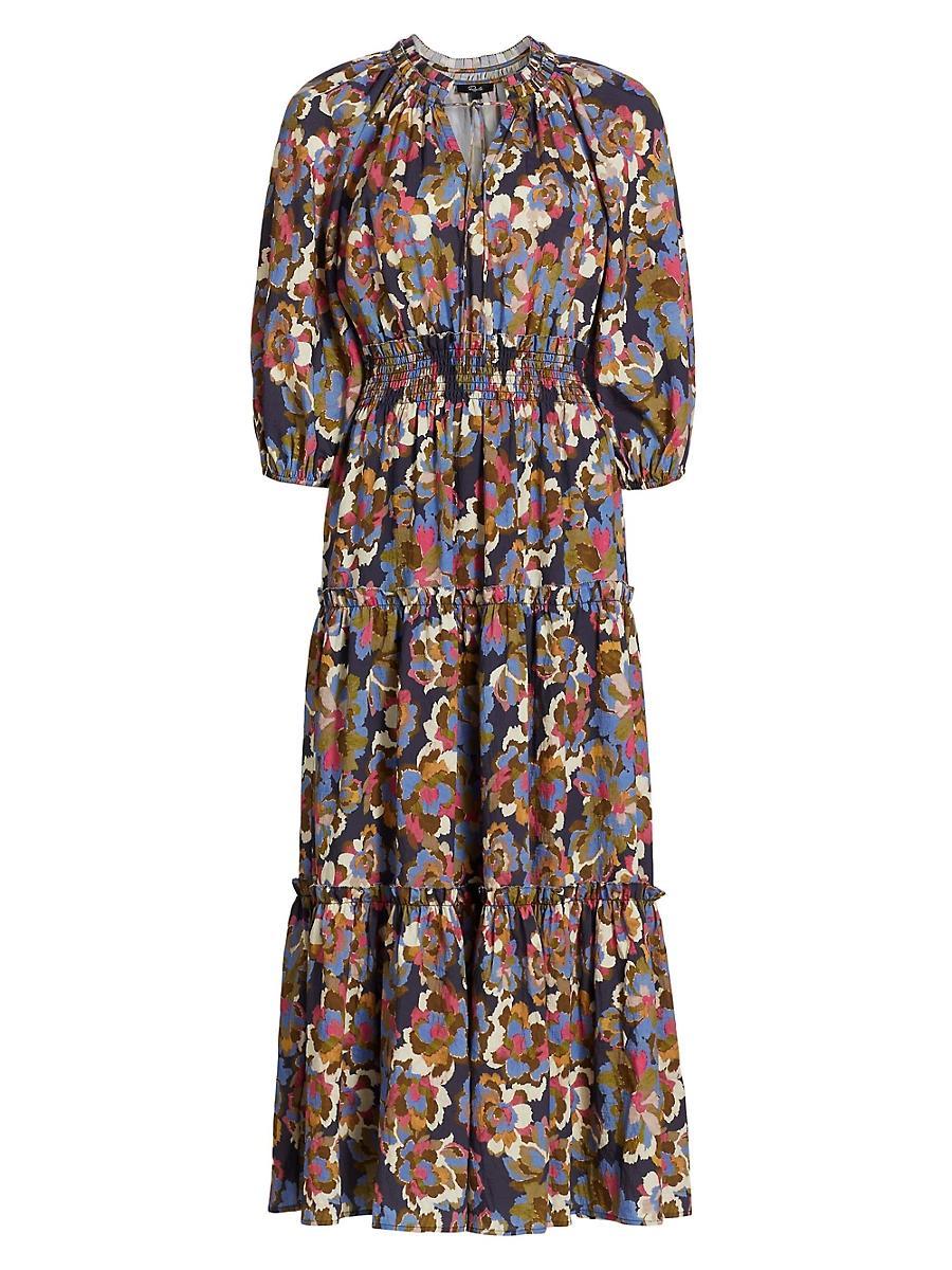 Womens Caterine Floral Maxi Dress Product Image