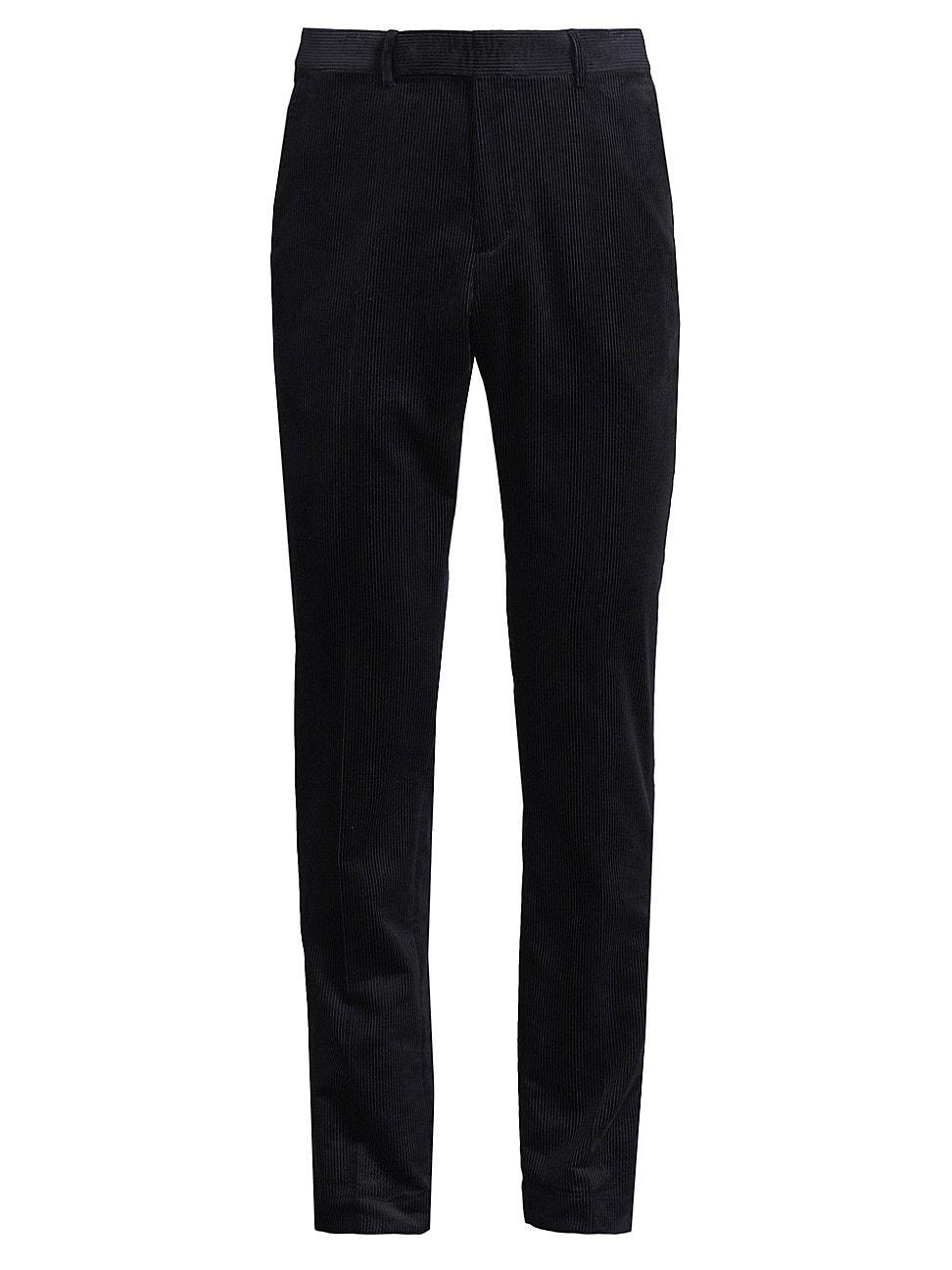 Mens Hand-Tailored Corduroy Suit Trousers Product Image