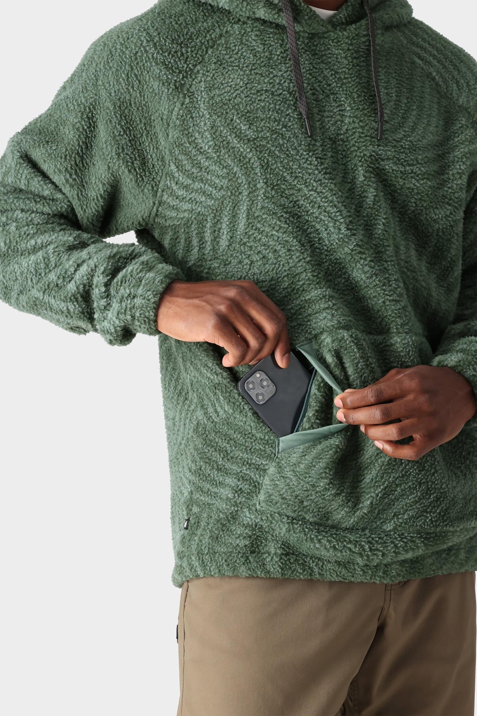 686 Men's Buttermilk Sherpa Fleece Pullover Hoody Male Product Image