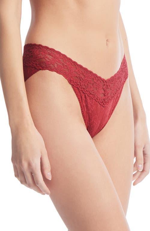 Signature Lace V-Kini Briefs Product Image