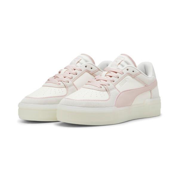 PUMA CA Pro Alaska Womens Sneakers in Warm White/Mauve Mist Product Image