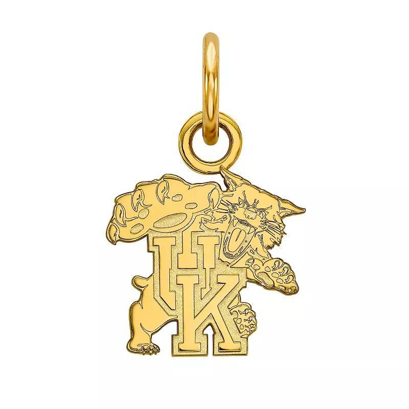 LogoArt 14k Gold over Silver Kentucky Wildcats Pendant Necklace, Women's, Size: 15 mm, Gold Tone Product Image