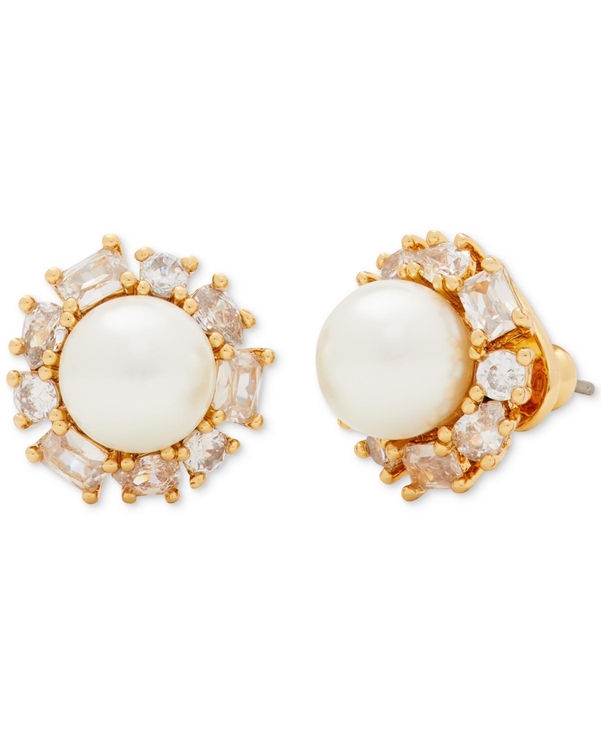 kate spade new york Candy Shop Imitation Pearl Halo Stud Earrings Product Image