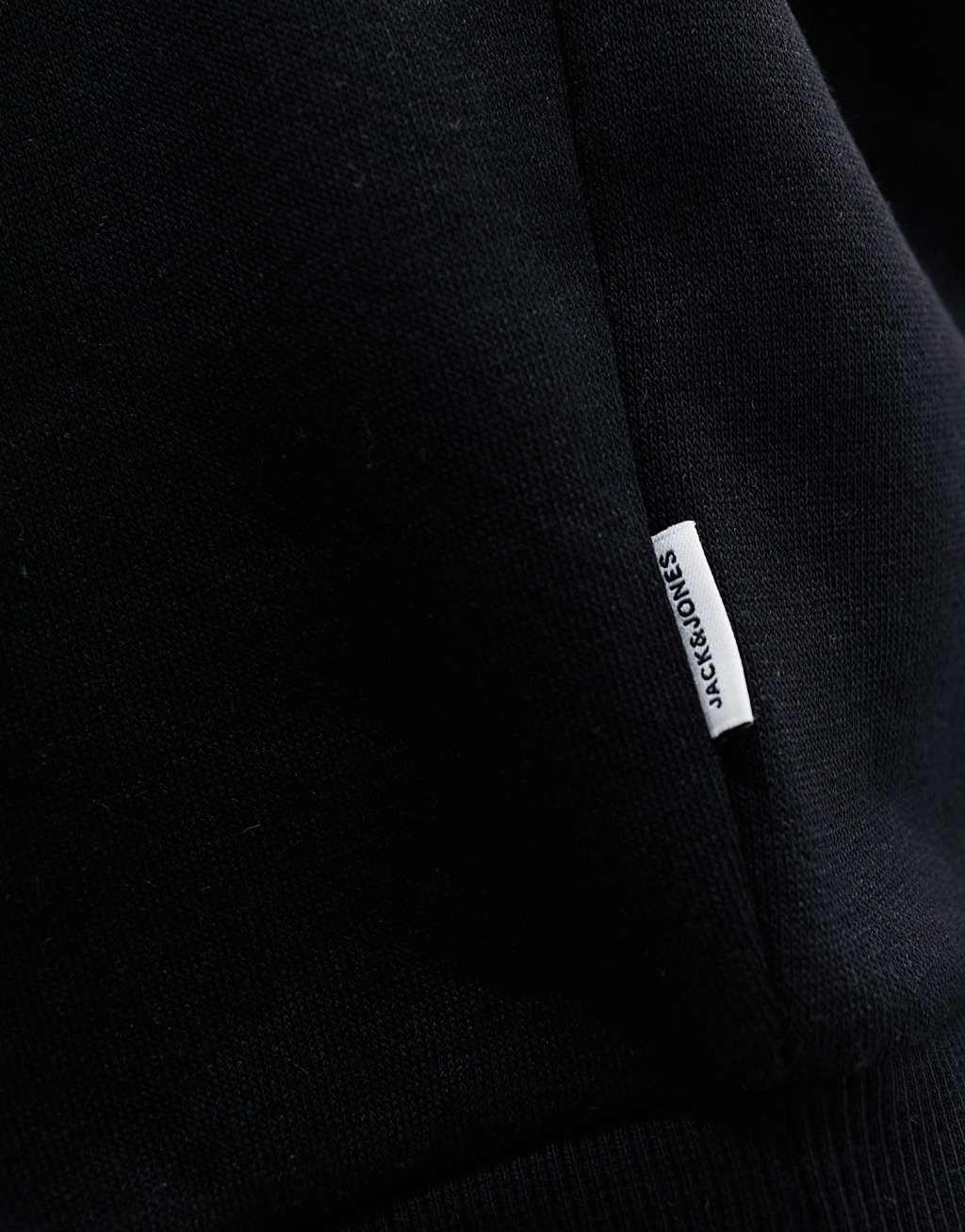 Jack & Jones oversized sweatshirt in black Product Image