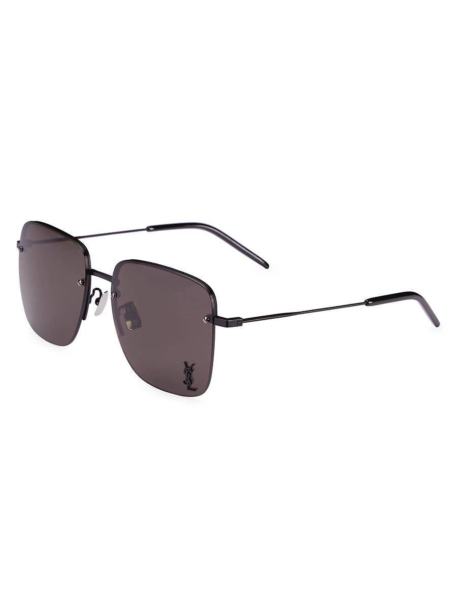 Womens 58MM Square Sunglasses Product Image