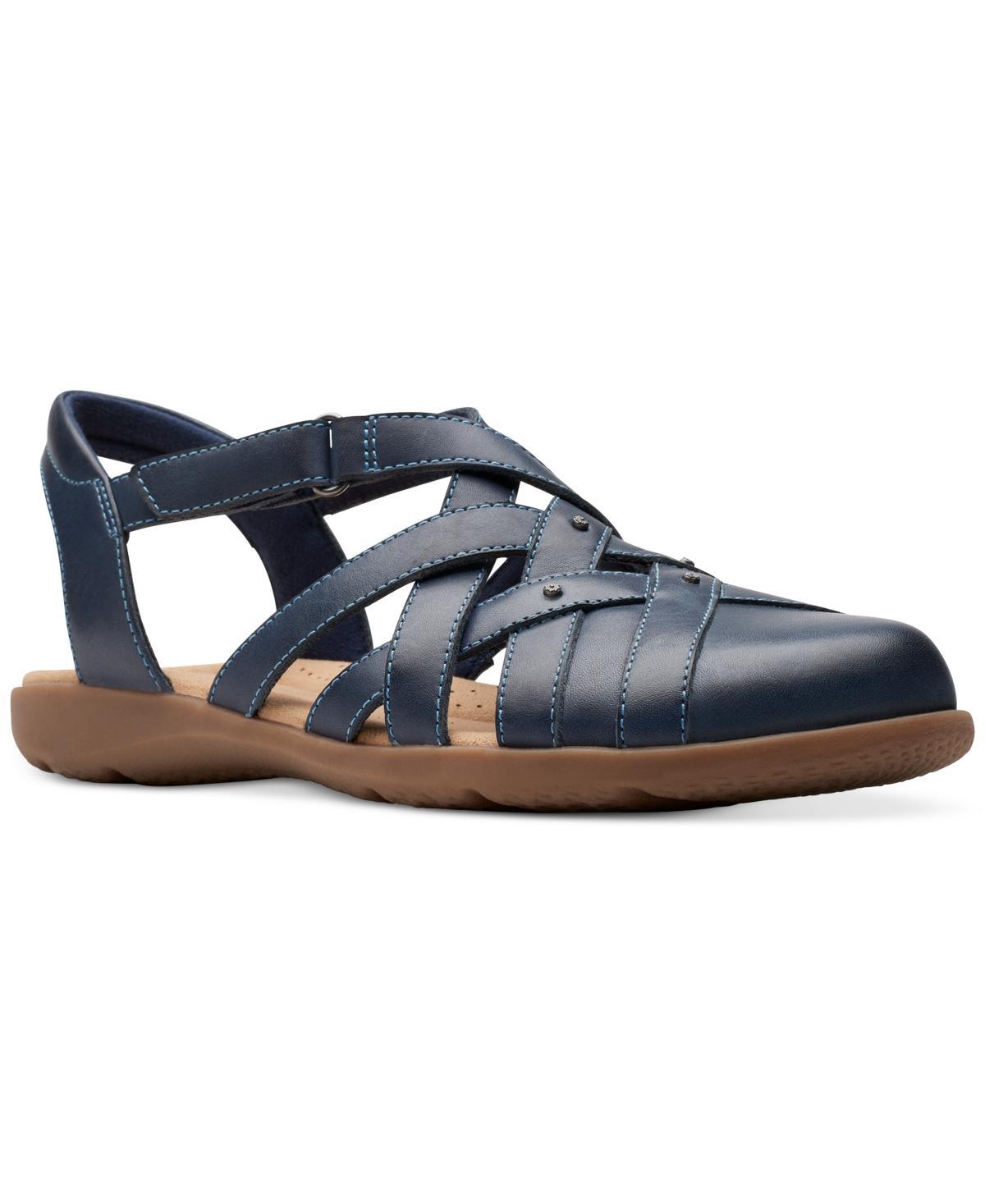 Clarks Elizabelle Sea Womens Leather Fisherman Sandals Product Image