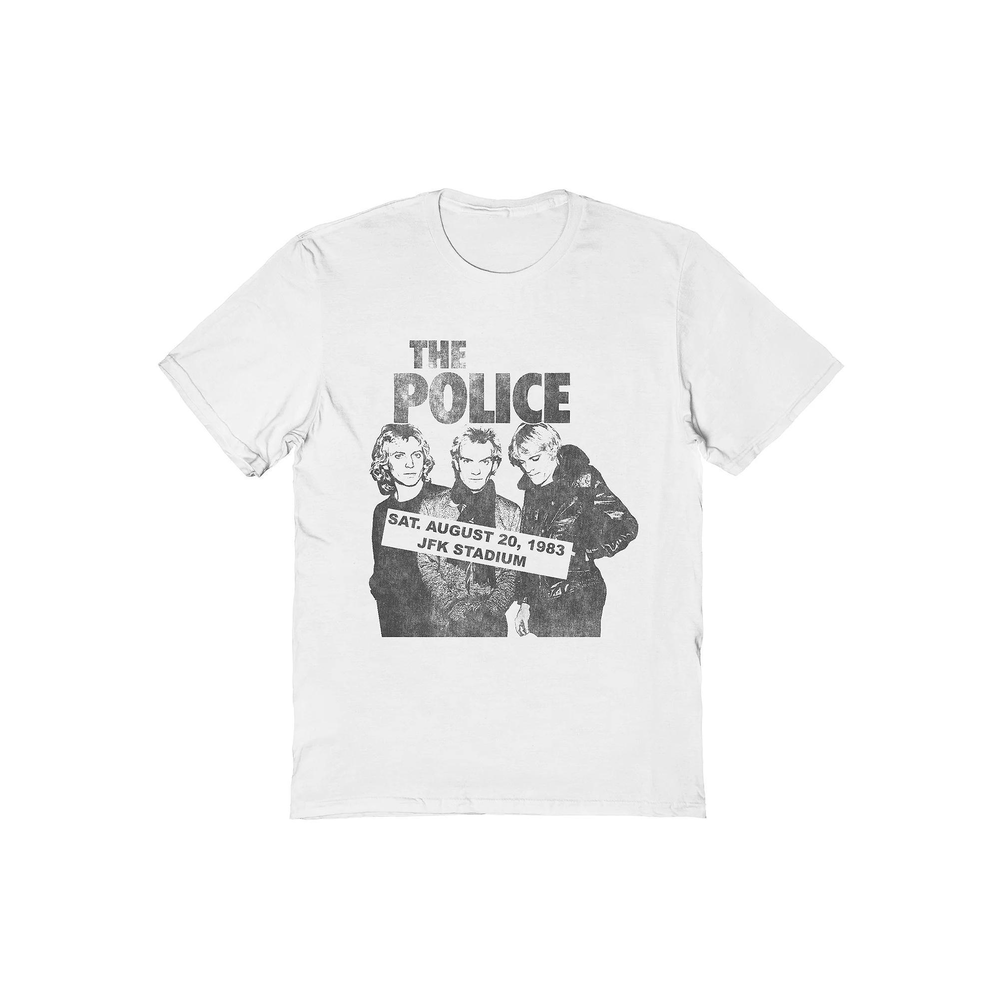 Men's The Police Tee, Size: XXL, White Product Image