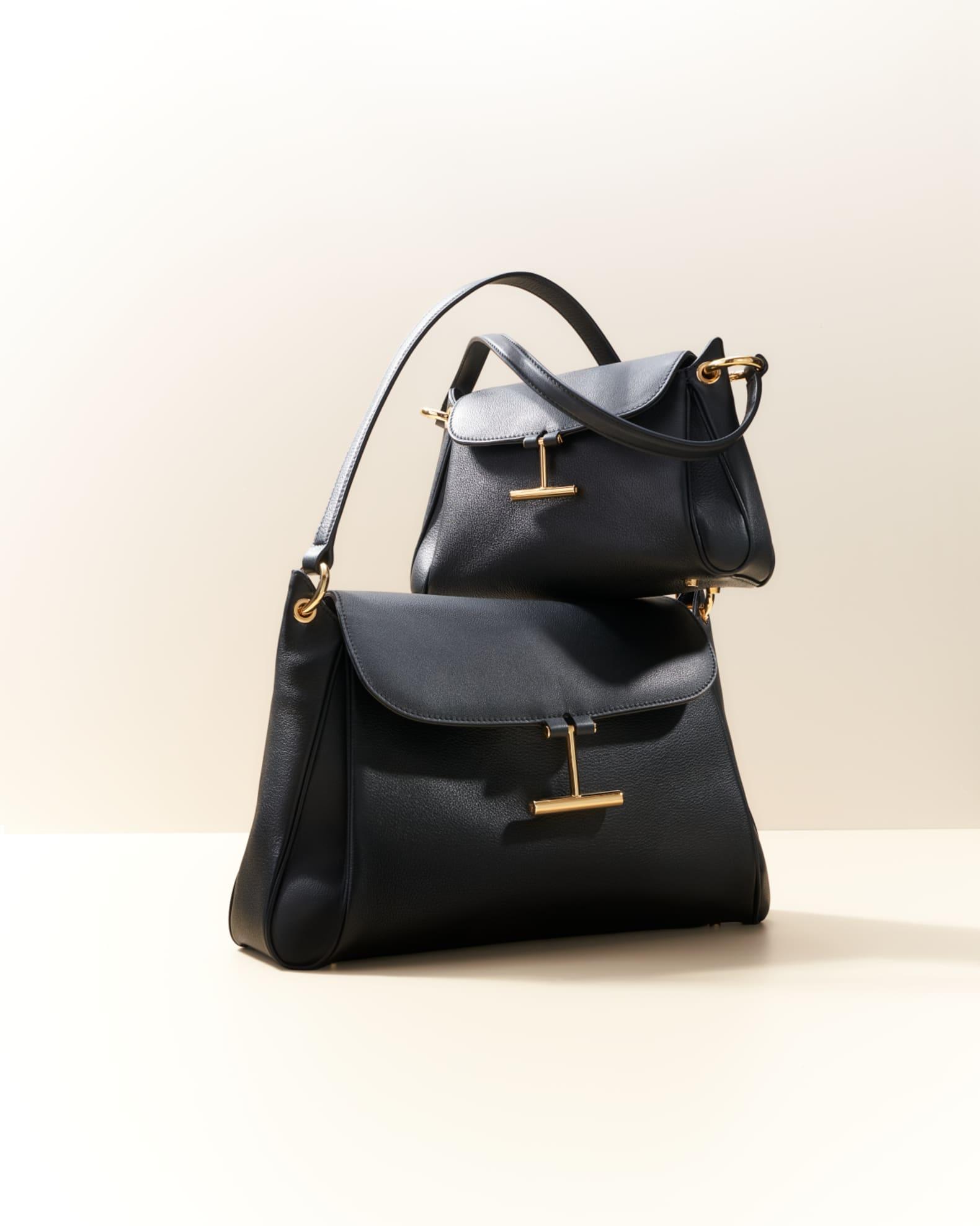 Tara Small Shoulder Bag in Grain Leather  Product Image