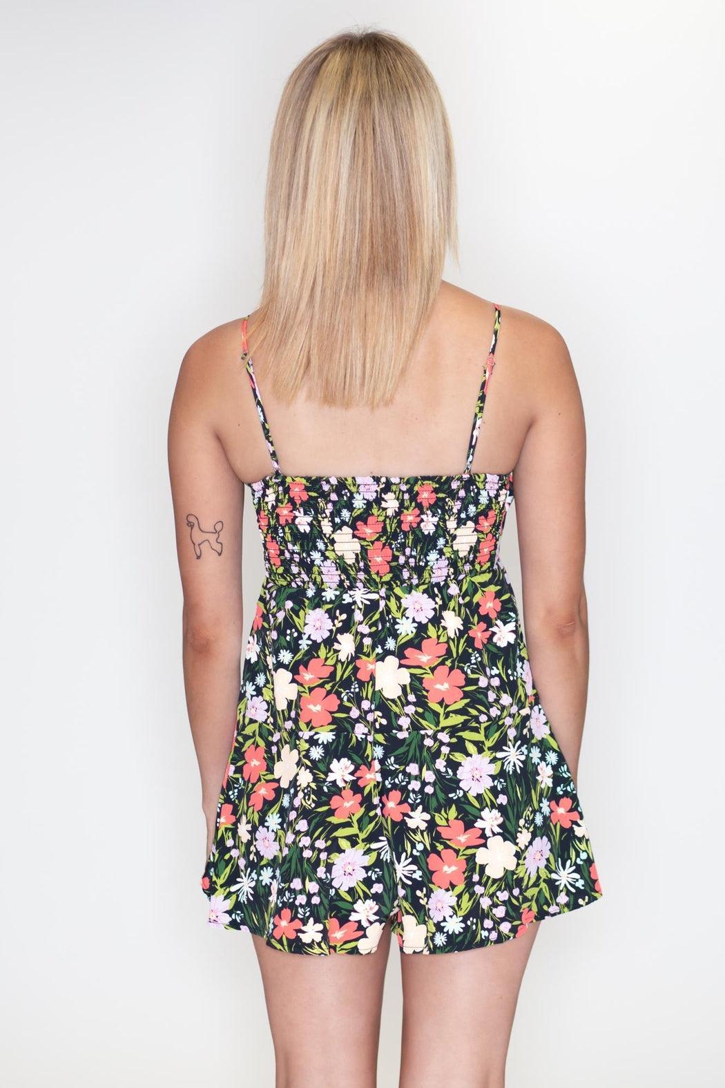 Floral Empire Romper Product Image