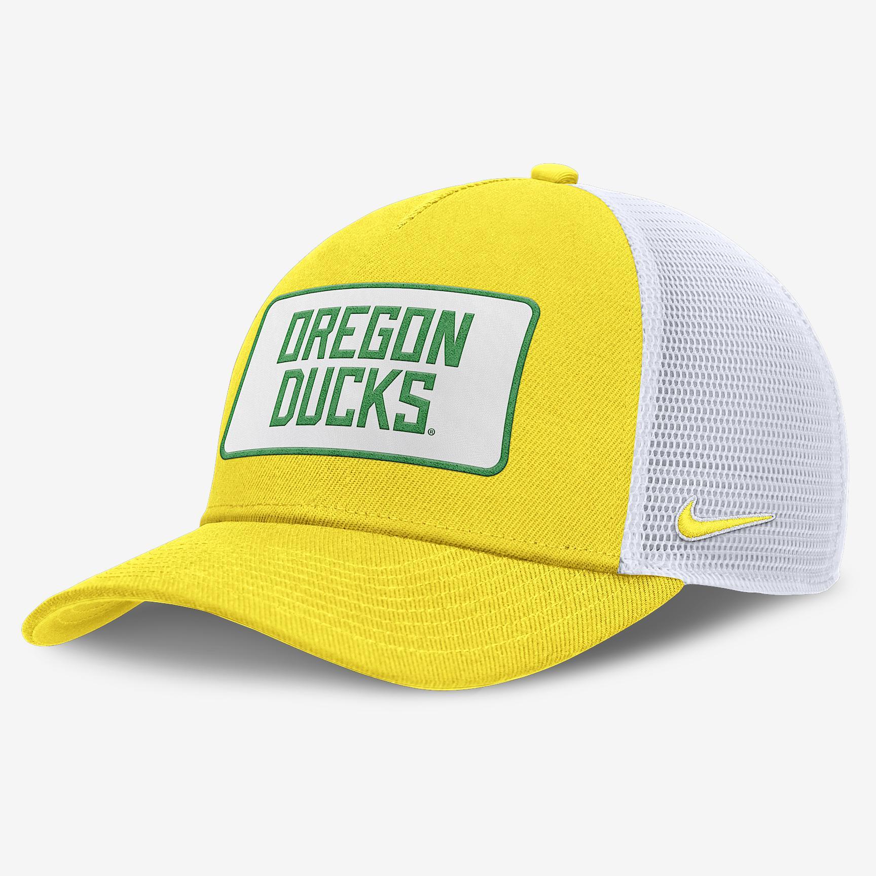 Oregon On-Field Rise Men's Nike College Trucker Adjustable Hat Product Image
