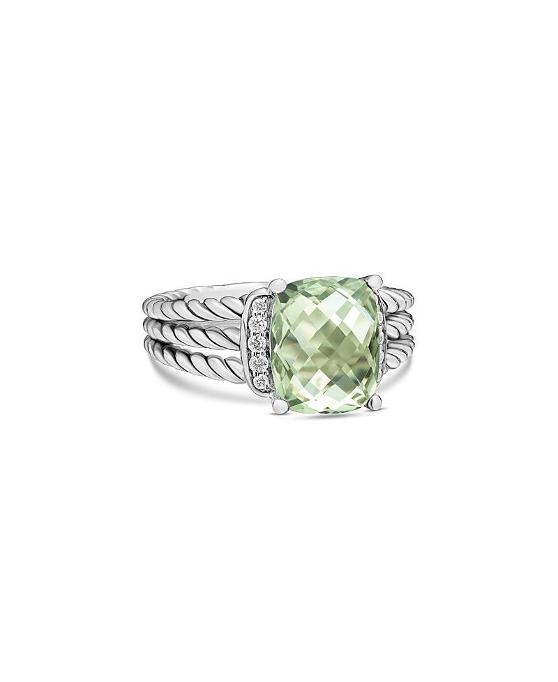 Womens Petite Wheaton Ring With Pav Diamonds Product Image