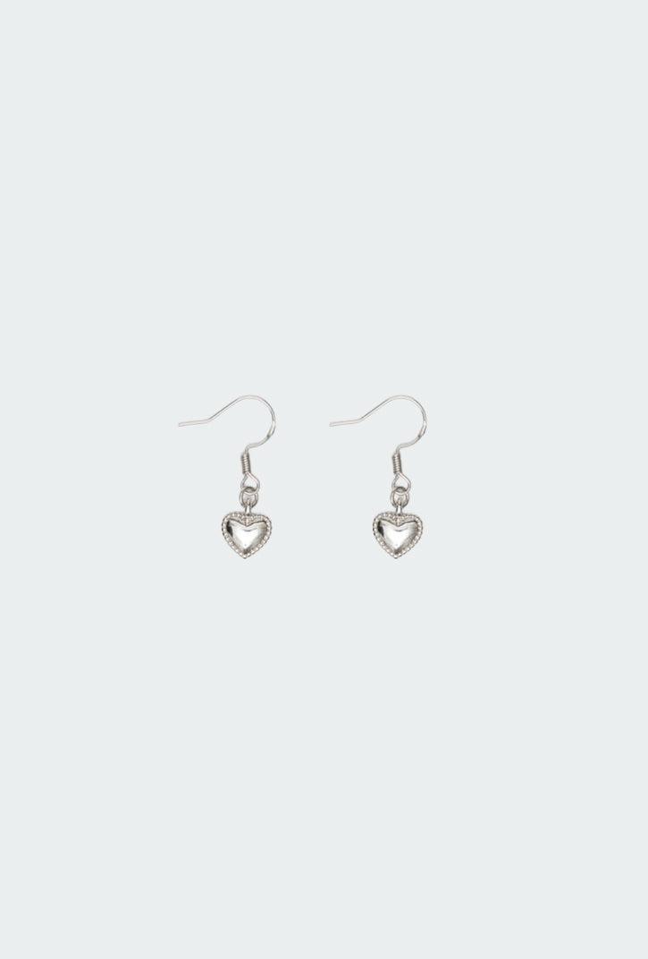 Heart Drop Earrings Product Image