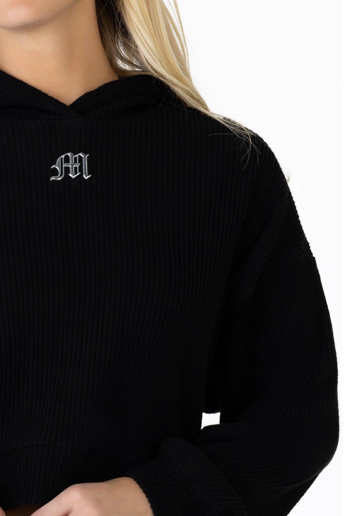 Nara Ribbed Hoodie Product Image