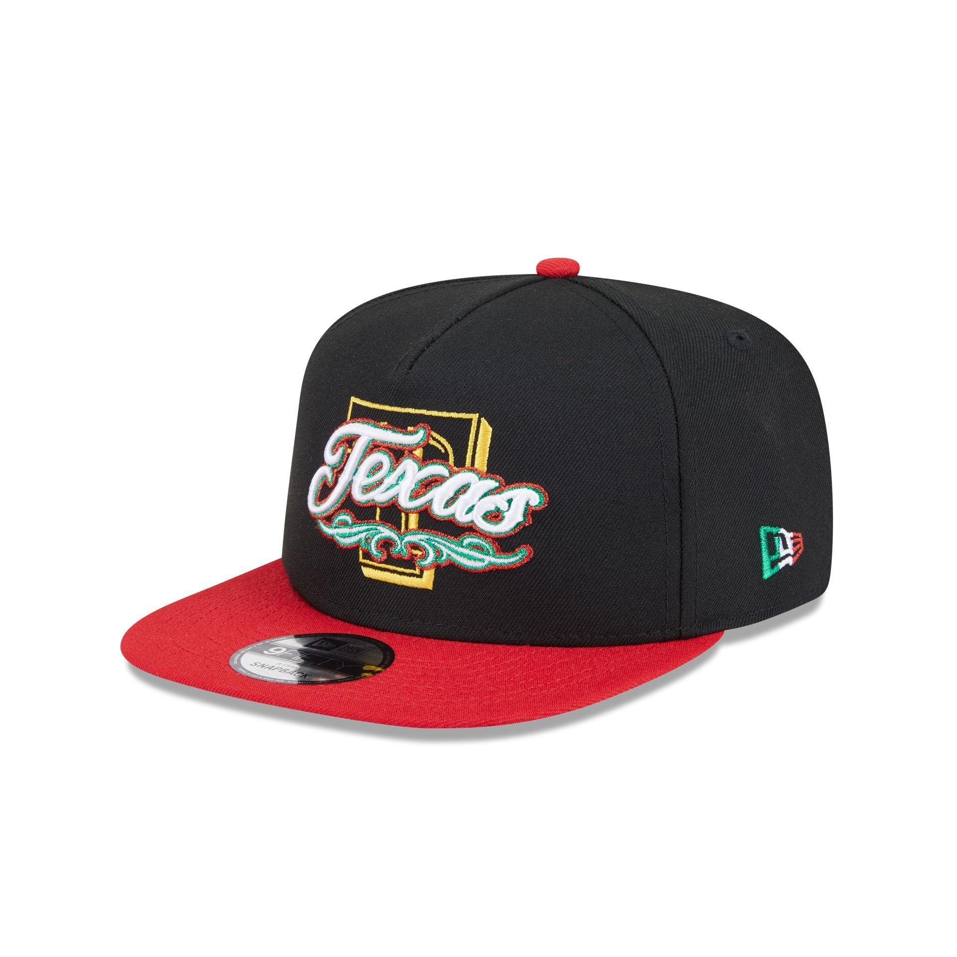 Texas Rangers City Script 9FIFTY A-Frame Snapback Hat Male Product Image