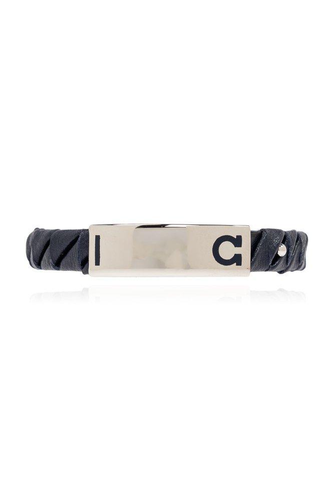 FERRAGAMO Gancini Bracelet In Blue Product Image