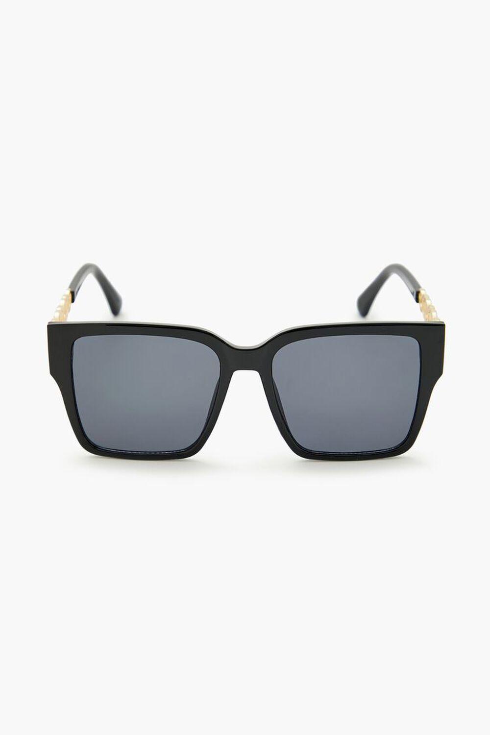 Cutout Square Frame Sunglasses | Forever 21 Product Image