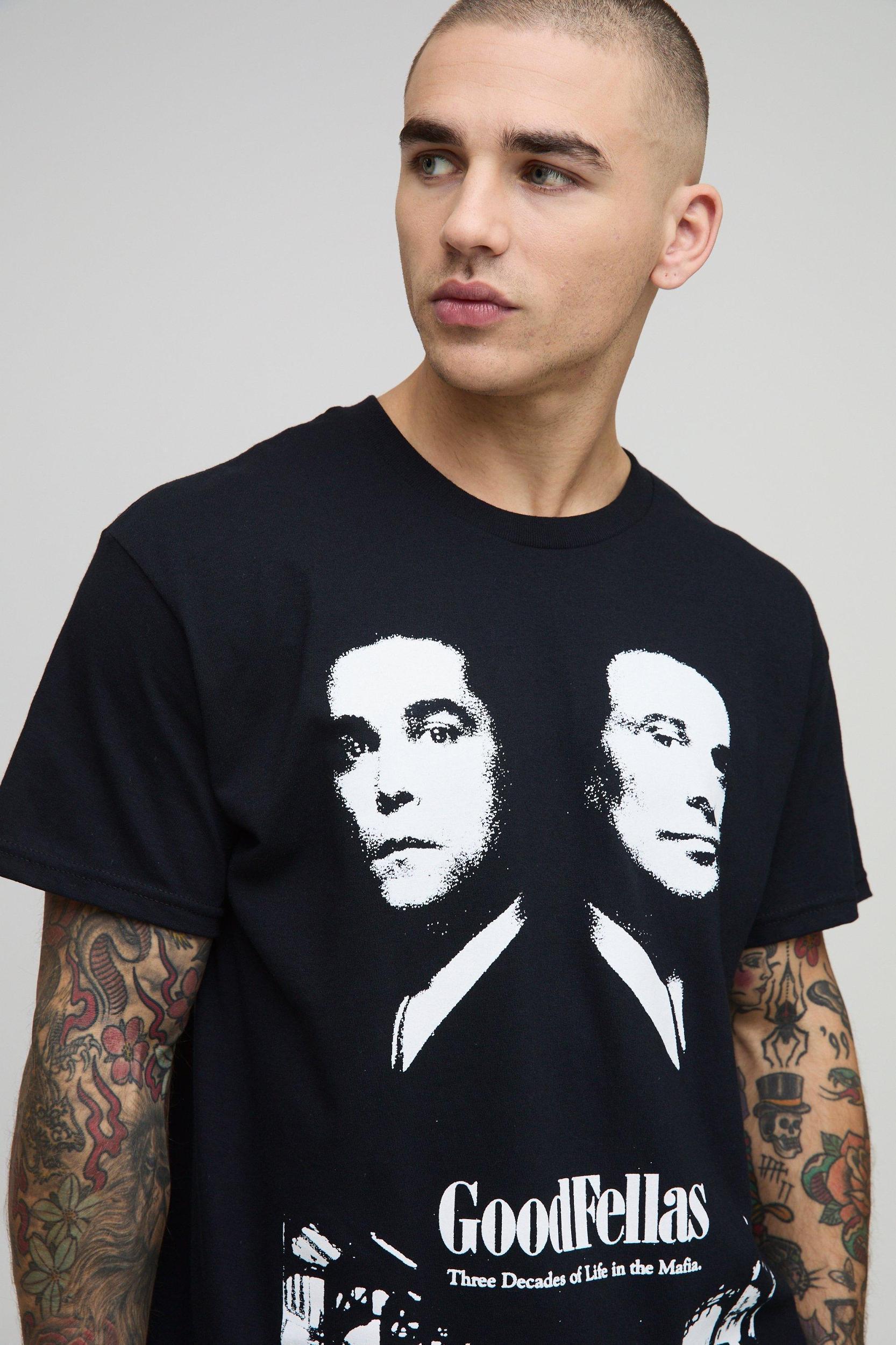 Oversized Goodfellas License Graphic T Shirt | boohooMAN USA Product Image