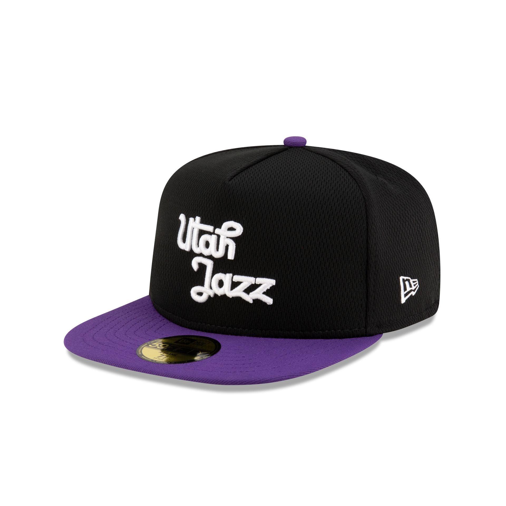Utah Jazz Dashmark Mesh 59FIFTY A-Frame Fitted Hat Male Product Image