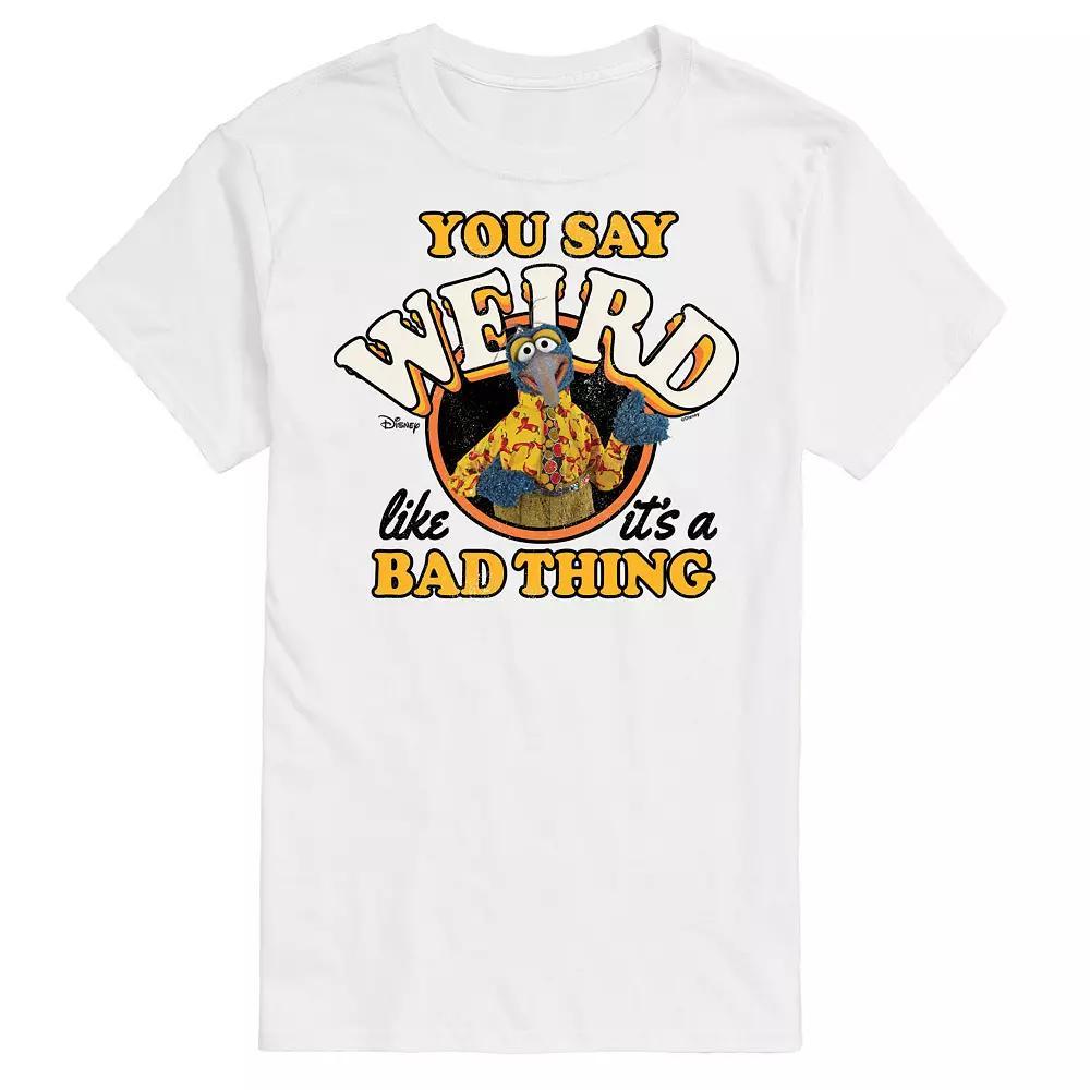 Disney's Men's The Muppets Weird Like It's Bad Tee,  Product Image