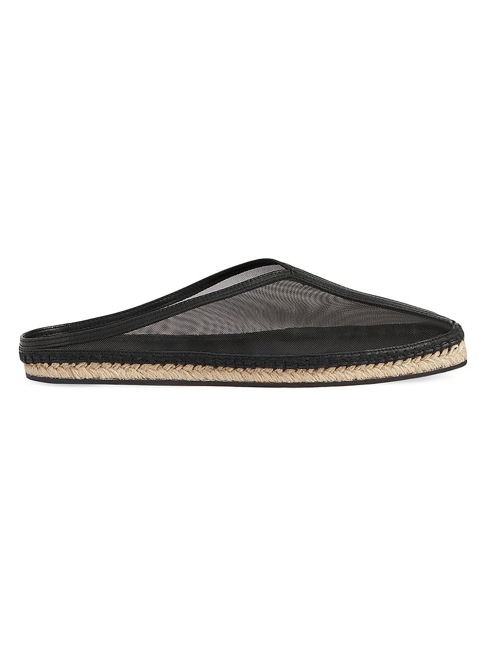 Womens The Espadrille Mesh Slippers Product Image