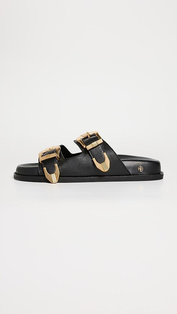 ANINE BING Waylon Slides | Shopbop Product Image