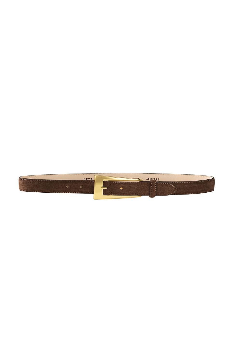 Mens Clip Thin Leather Belt Product Image