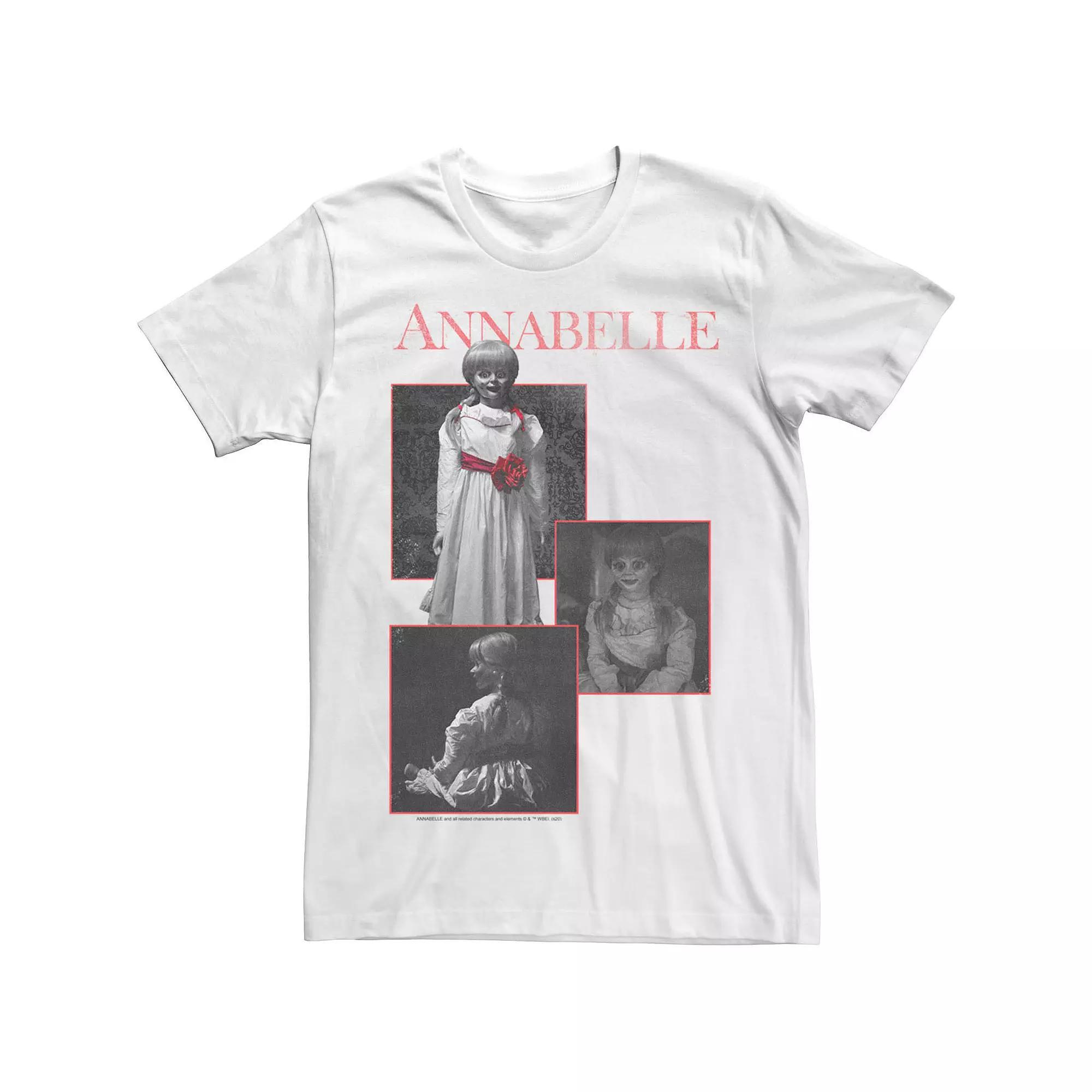 Men's Anabelle Collage Poster Tee, Size: Medium, White Product Image