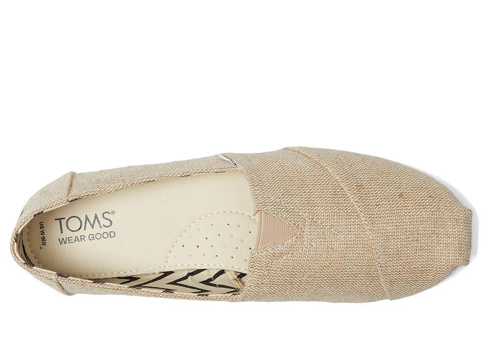 Toms Womens Alpargata Wide Canvas Flats Product Image