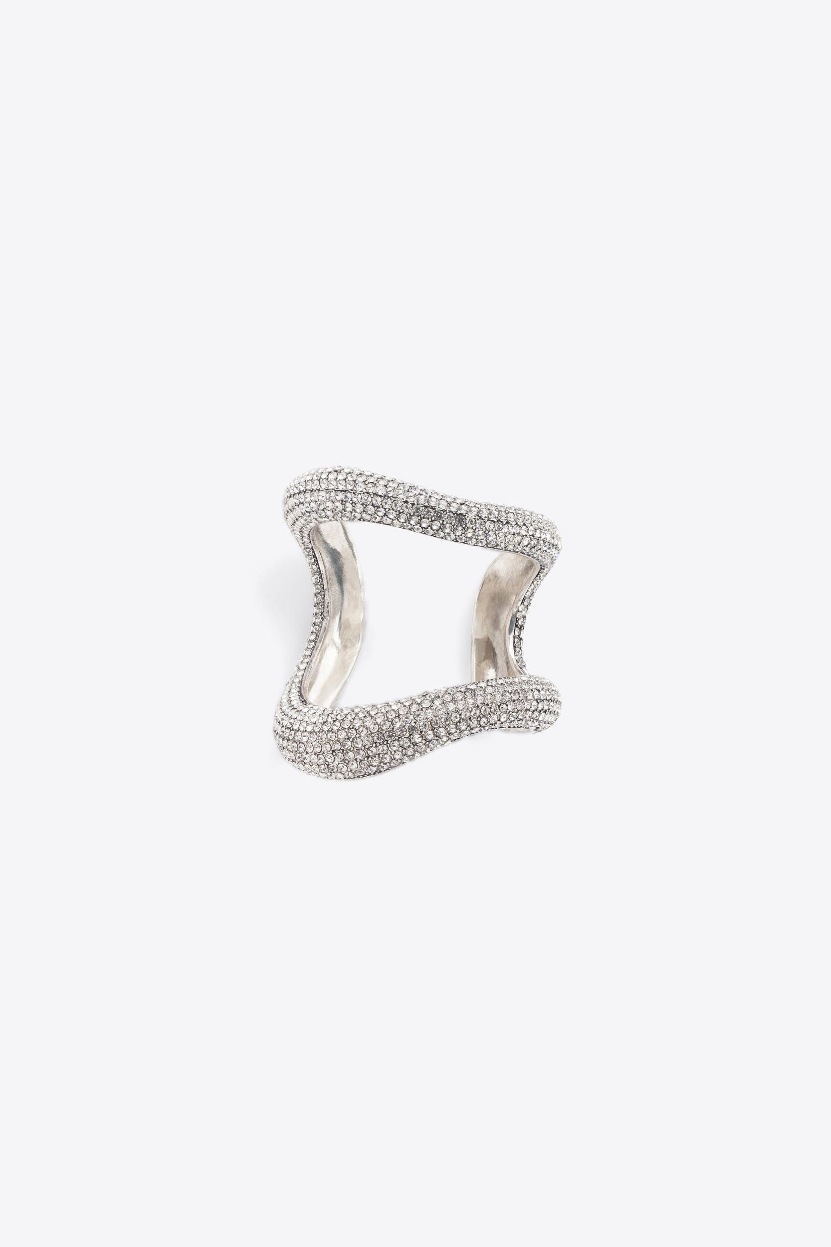 Crystal Link Cuff Bracelet Product Image