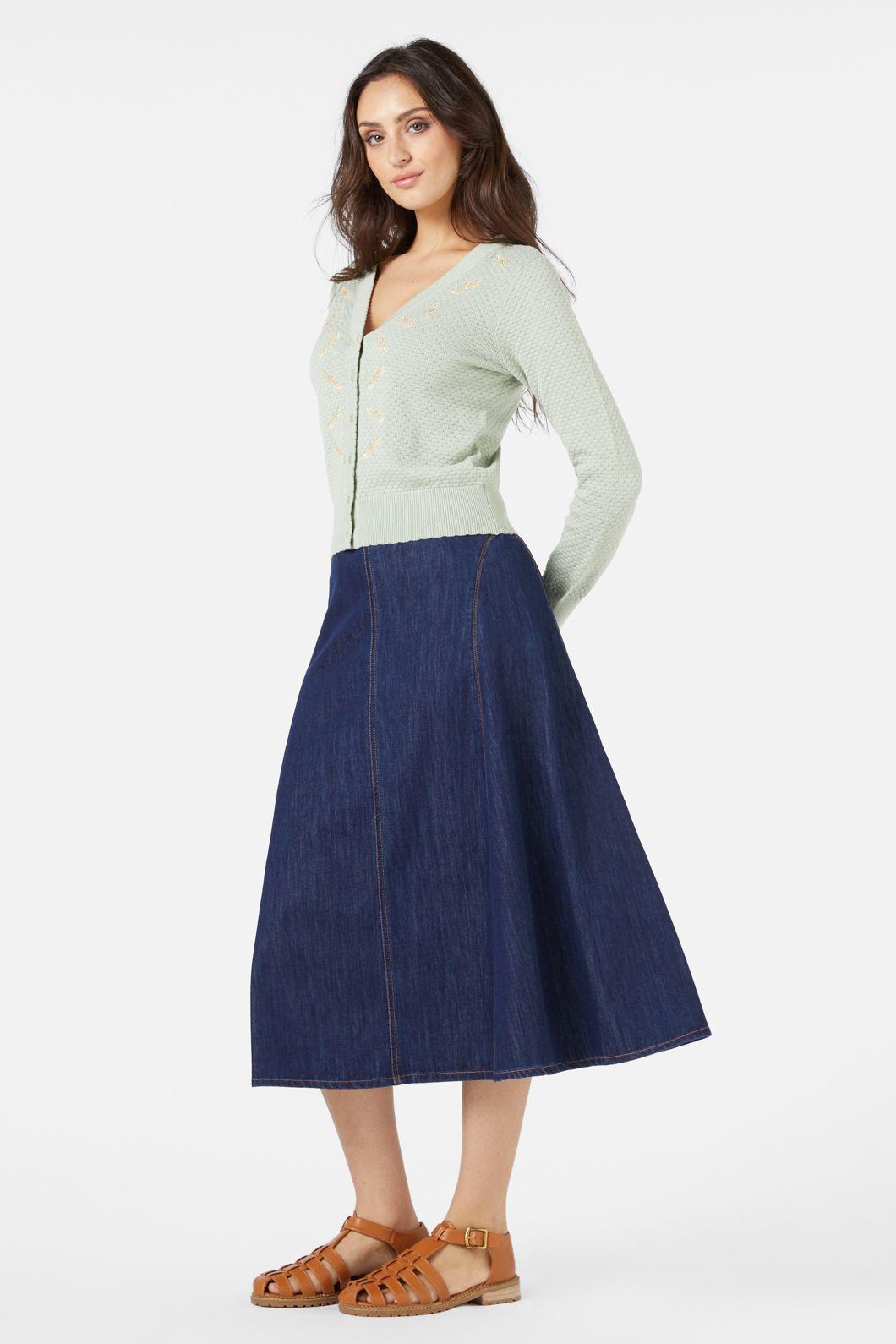 Dragonfly Embroidered Cardigan Product Image