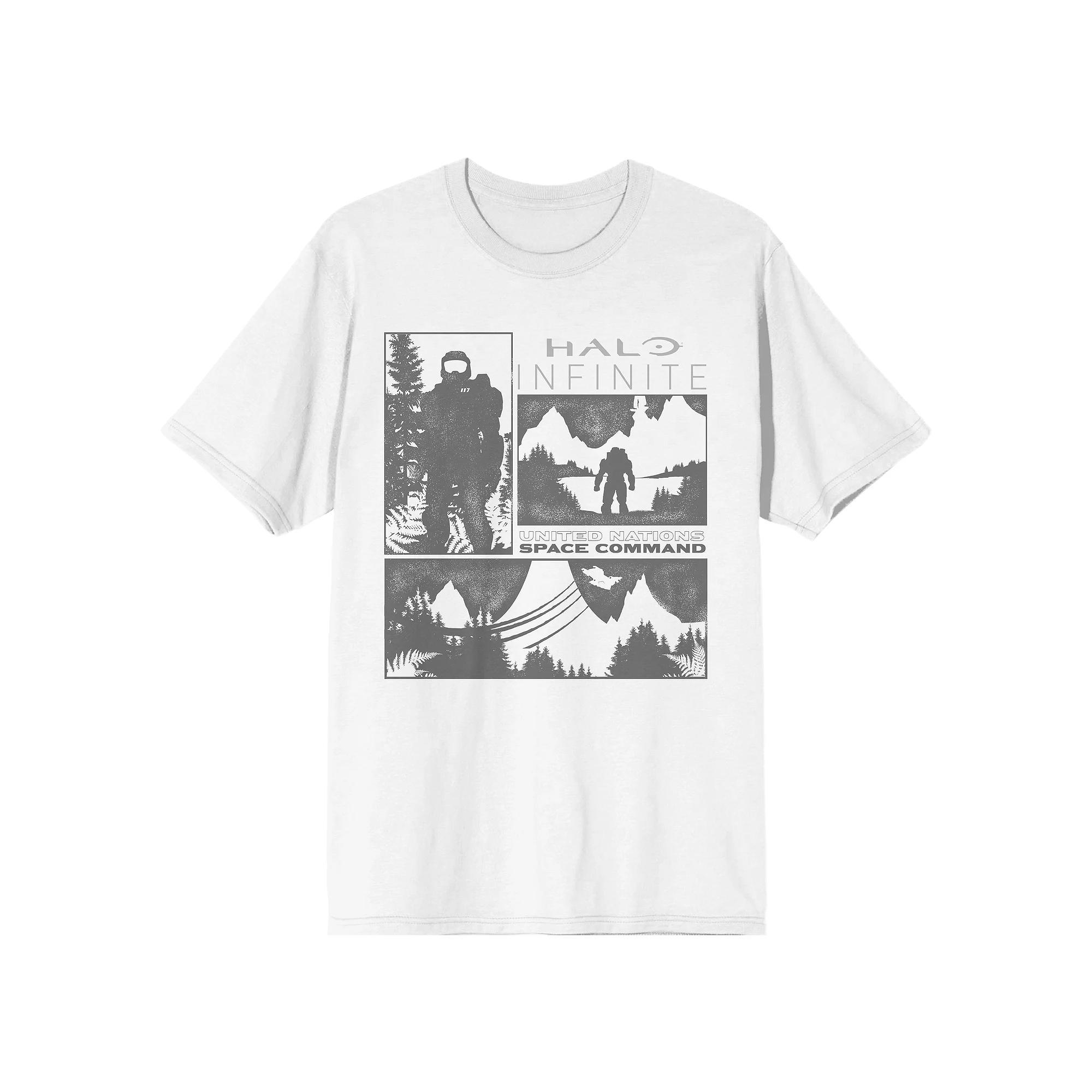 Men's Halo Infinite Natural Scenes Tee, Size: Large, White Product Image