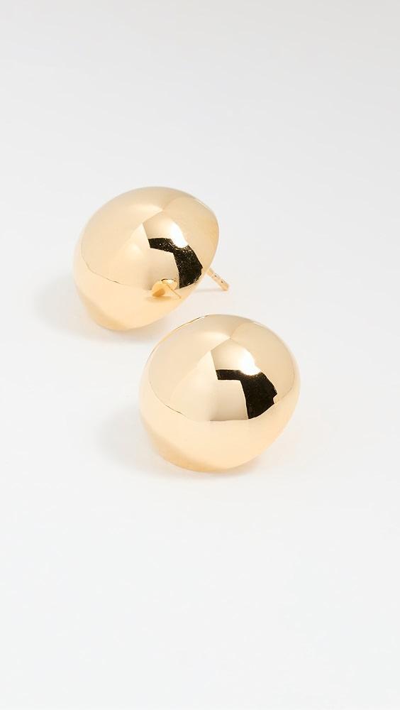 Annika Inez Small Hemisphere Earrings | Shopbop Product Image