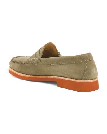 Suede Larson Buck Weejun Loafers for Men Product Image