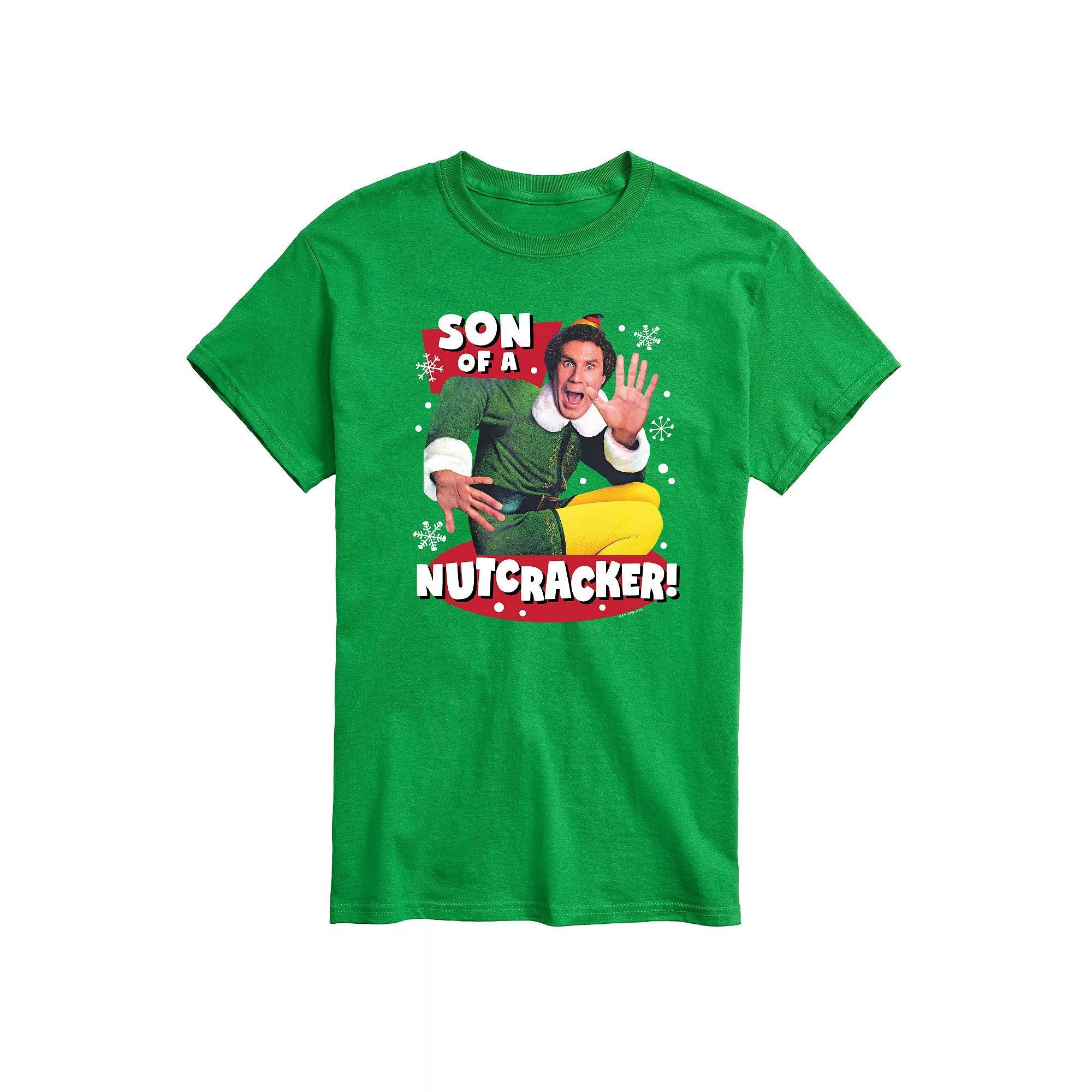 Men's Elf Son Of A Nutcracker Graphic Tee,  Product Image
