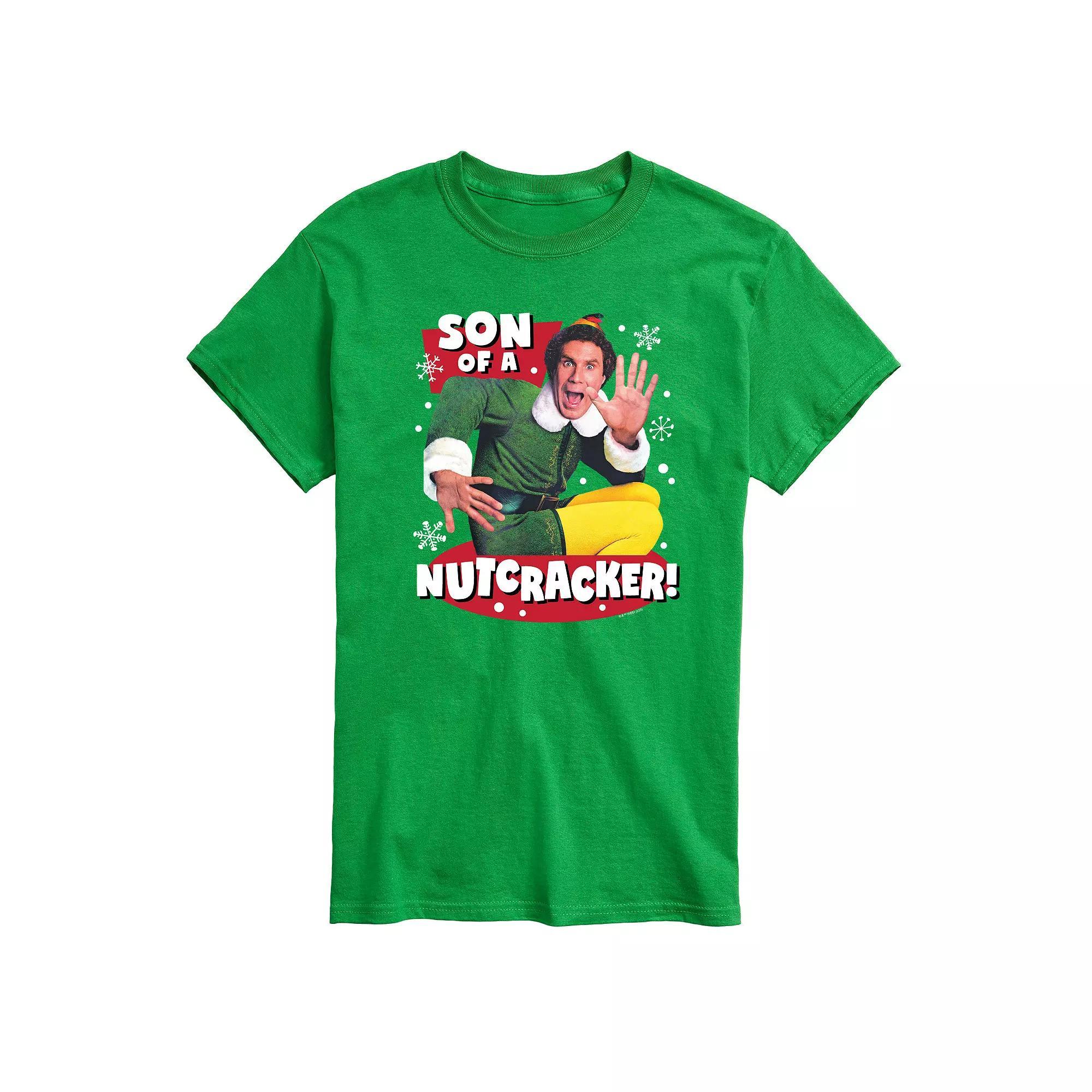 Men's Elf Son Of A Nutcracker Graphic Tee,  Product Image