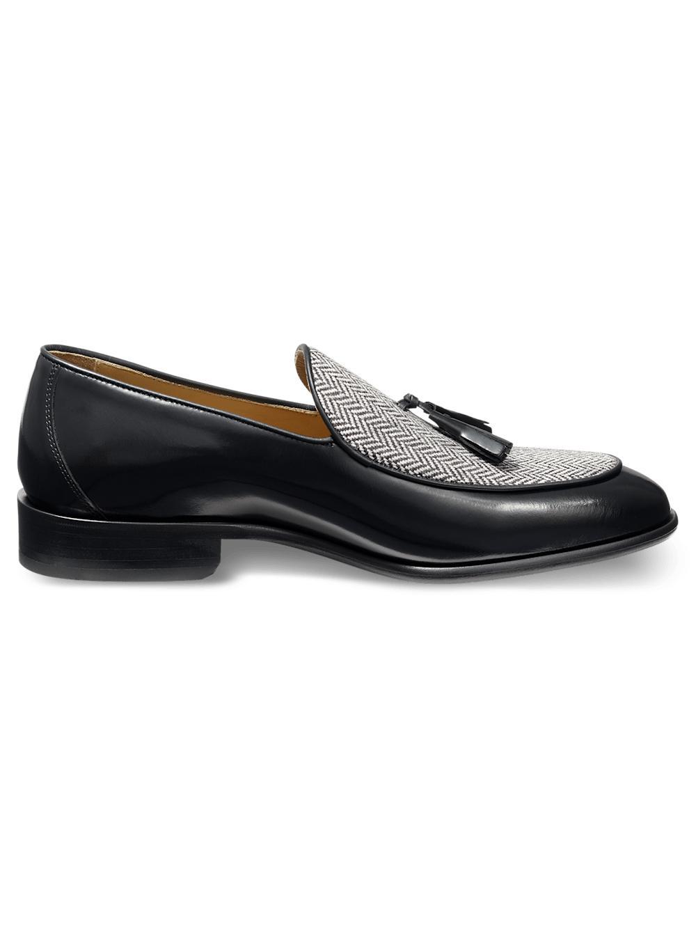 Sylvester Tassel Loafer - Black Product Image