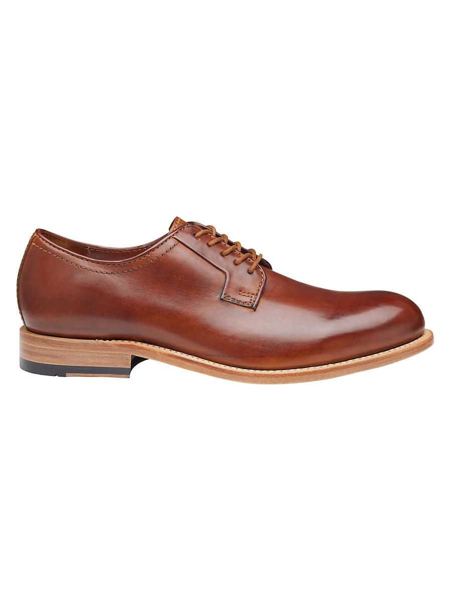 Johnston  Murphy Collection Mens Dudley Plain Toe Oxford Dress Shoes Product Image