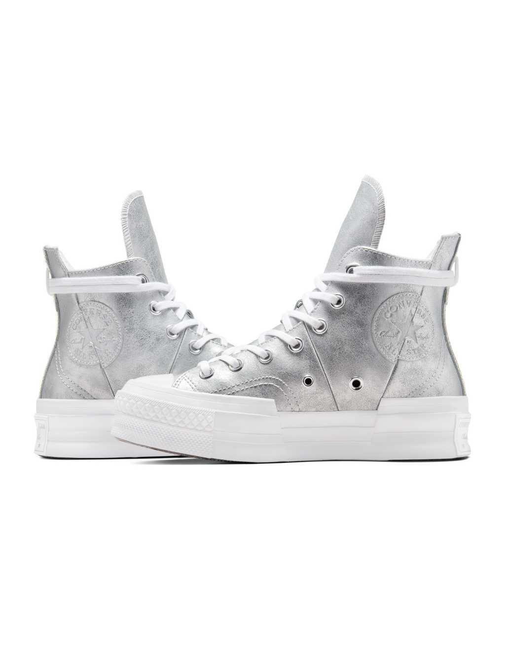 Converse Chuck 70 Plus sneakers in silver Product Image