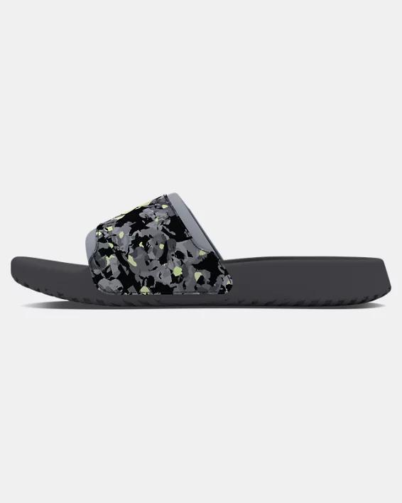 Under Armour Ignite Select Graphic Slides Mens Sandals Grey Product Image