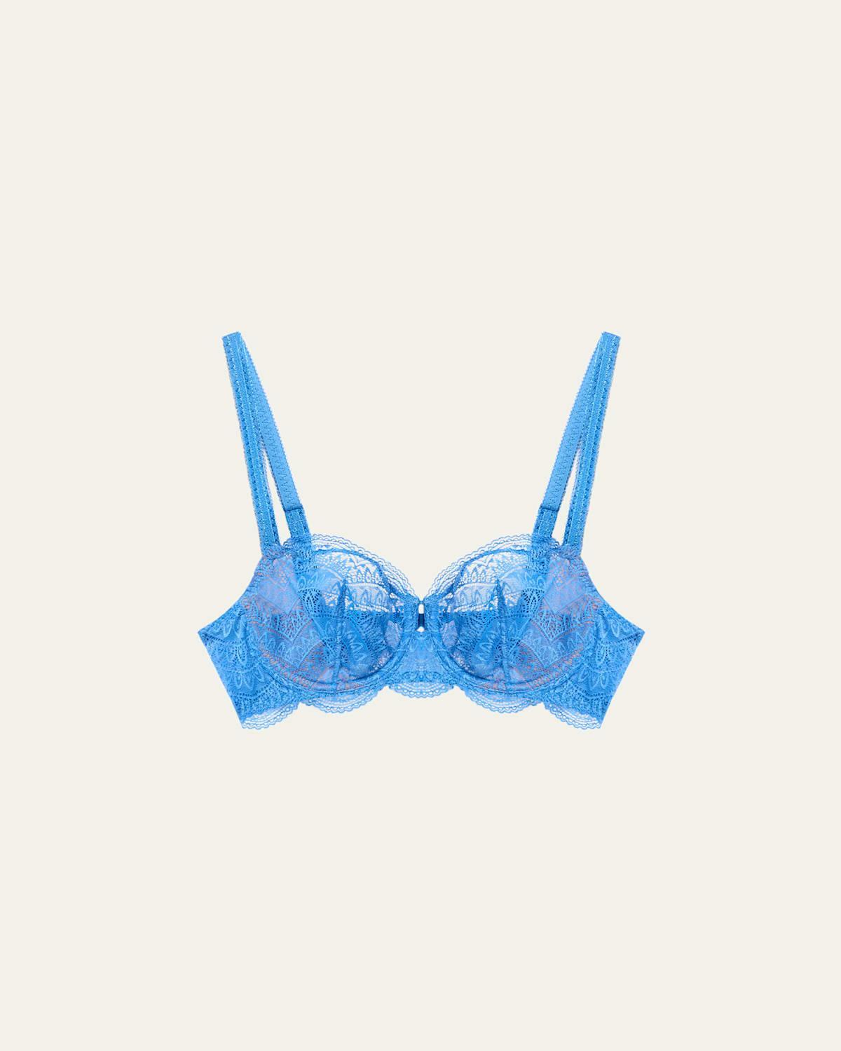 Karma Demi-Cup Convertible Lace Bra Product Image