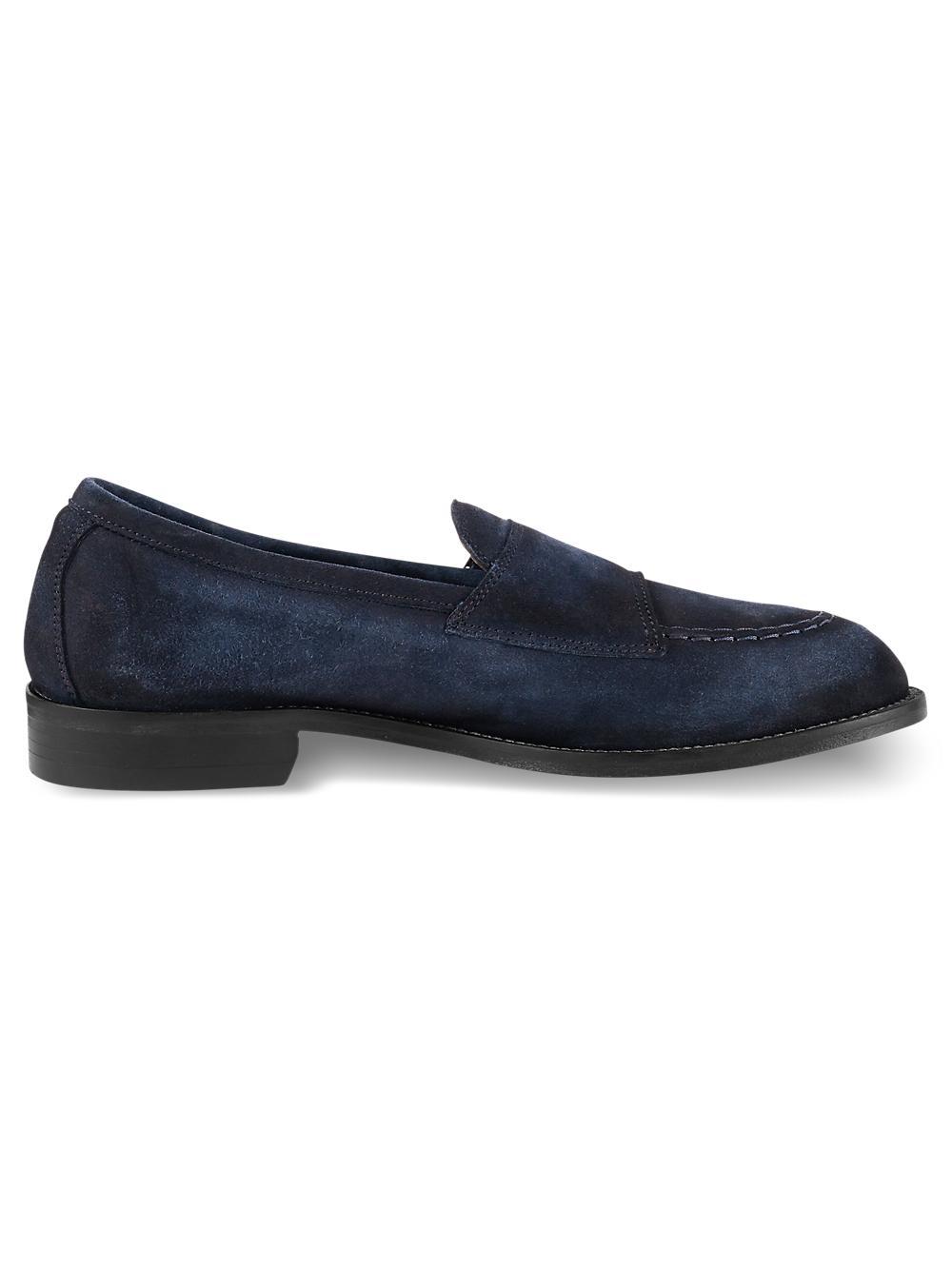 Randolph Monk Strap Loafer - Navy Product Image